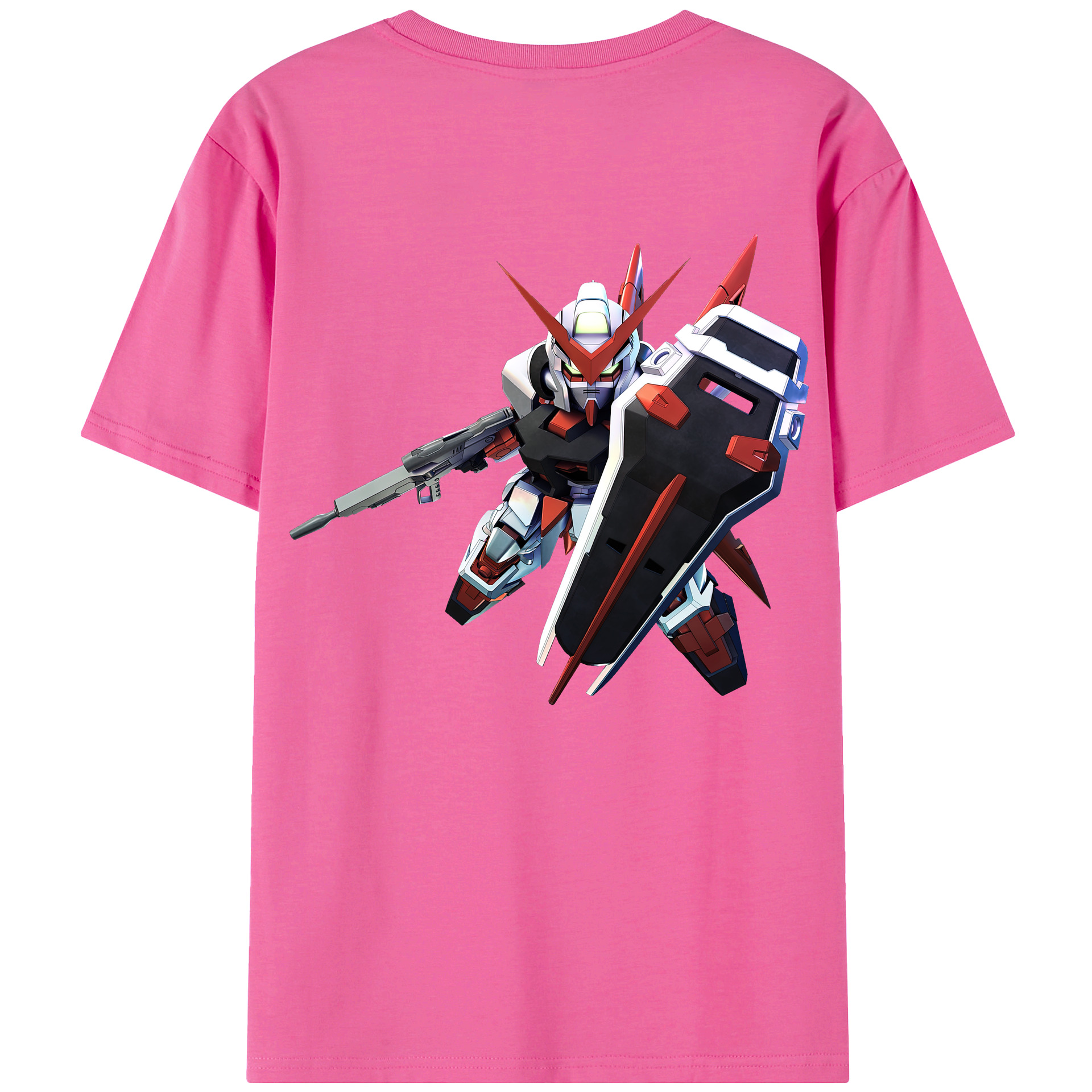 （画像用） 機動戦士ガンダム Mobile Suit Gundam レディース半袖Tシャツ(バックプリント)
